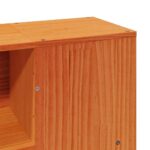 vidaXL Posteľ bez matraca voskovo hnedý 135x190 cm masívna borovica – Obrázok 10