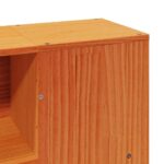 vidaXL Posteľ s matracom voskovo hnedá 140x200 cm masívna borovica – Obrázok 10