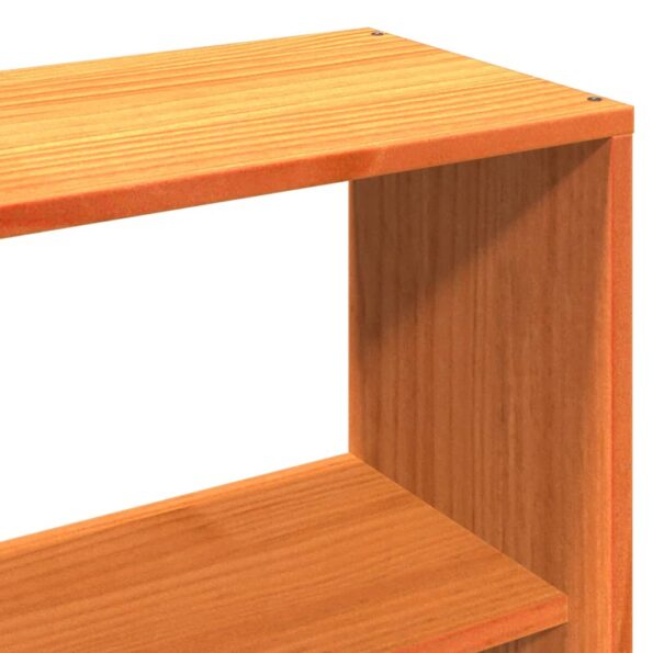 vidaXL Posteľ bez matraca voskovo hnedá 160x200 cm masívne drevo – Obrázok 10