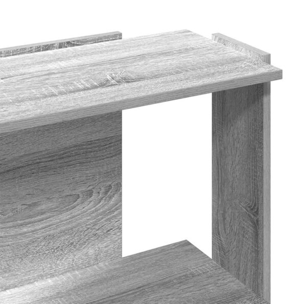 VXL8721158663740_g_en_hd_5.jpg vidaXL Knižnica 3-poschodová sivá sonoma 60x30x80 cm kompozitné drevo – Obrázok 7