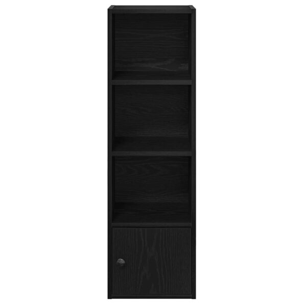 vidaXL Knižnica čierny dub 31x24x102 cm kompozitné drevo – Obrázok 5