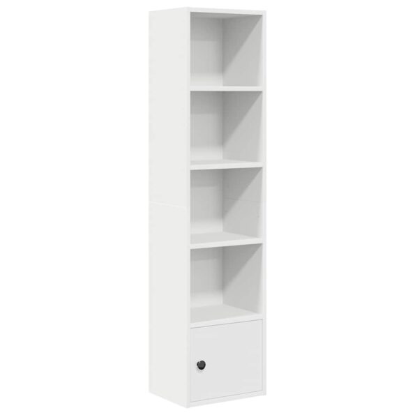 VXL8721158664594_a_en_hd_1.jpg vidaXL Knižnica biela 31x24x127 cm kompozitné drevo – Obrázok 2