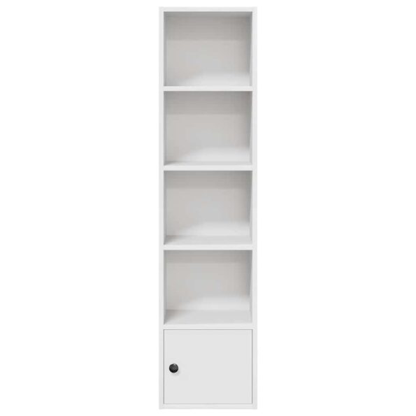 VXL8721158664594_g_en_hd_2.jpg vidaXL Knižnica biela 31x24x127 cm kompozitné drevo – Obrázok 4