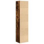 vidaXL Knižnica dymový dub 31x24x127 cm kompozitné drevo – Obrázok 6