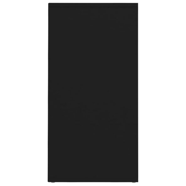 vidaXL Skrinka na topánky čierna 31,5x35x70 cm drevotrieska – Obrázok 6