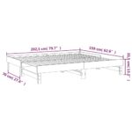 vidaXL Rozkladacia denná posteľ 2x(80x200) cm borovicový masív – Obrázok 12