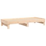 vidaXL Rozkladacia denná posteľ 2x(80x200) cm borovicový masív – Obrázok 8