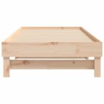 vidaXL Rozkladacia denná posteľ 2x(80x200) cm borovicový masív – Obrázok 9