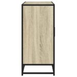 vidaXL Komoda dub sonoma 92x35x76 cm kompozitné drevo – Obrázok 5