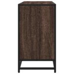 vidaXL Kúpeľňová skrinka na umývadlo hnedý dub kompozitné drevo – Obrázok 6