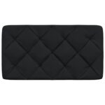 vidaXL Vankúš na čelo postele čierny 80 cm látka – Obrázok 4