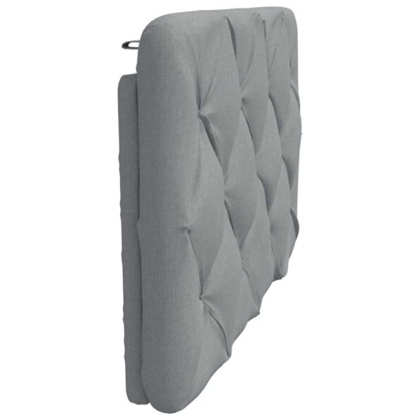 VXL8721158407207_g_en_hd_4.jpg vidaXL Vankúš na čelo postele bledosivý 90 cm látka – Obrázok 5