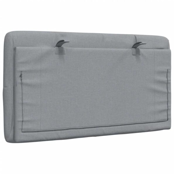 VXL8721158407207_g_en_hd_5.jpg vidaXL Vankúš na čelo postele bledosivý 90 cm látka – Obrázok 6