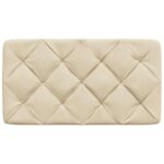 vidaXL Vankúš na čelo postele krémový 90 cm látka – Obrázok 4