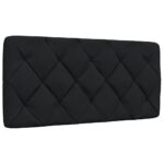 vidaXL Vankúš na čelo postele čierny 100 cm látka