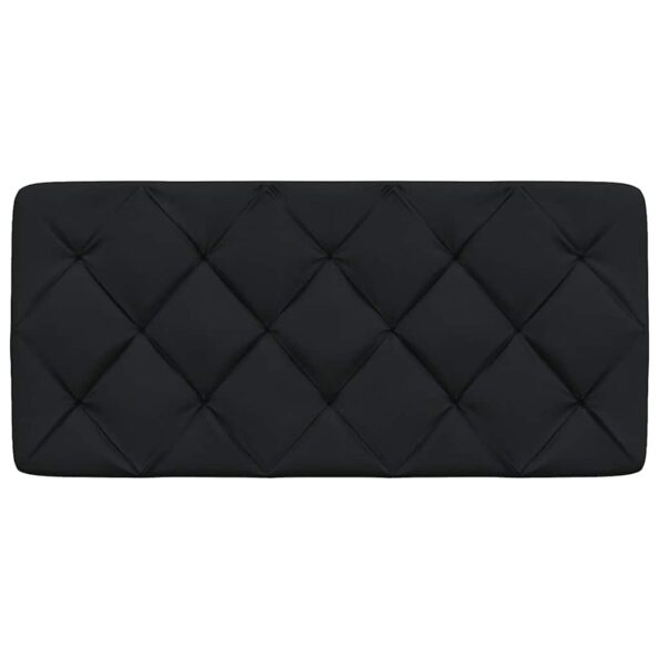 vidaXL Vankúš na čelo postele čierny 100 cm látka – Obrázok 4