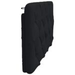 vidaXL Vankúš na čelo postele čierny 100 cm látka – Obrázok 5