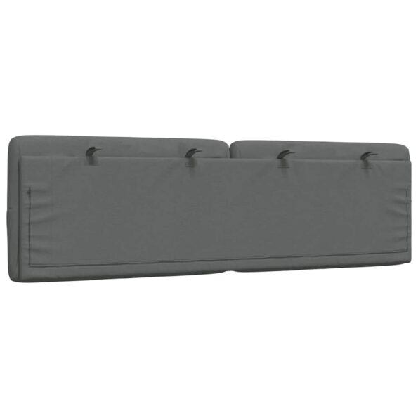 VXL8721158407498_g_en_hd_5.jpg vidaXL Vankúš na čelo postele tmavosivý 160 cm látka – Obrázok 6