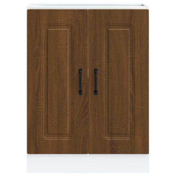 vidaXL Drezová základná skrinka Kalmar hnedý dub 60x46x81,5 cm – Obrázok 4