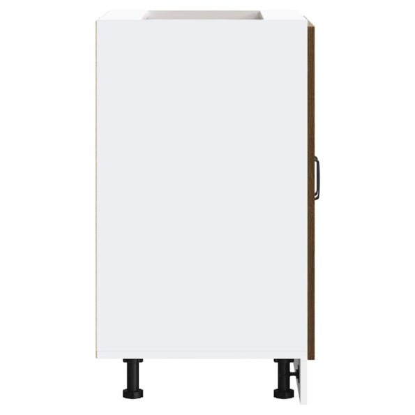 vidaXL Drezová základná skrinka Kalmar hnedý dub 60x46x81,5 cm – Obrázok 6