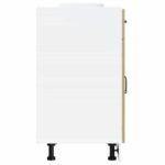 vidaXL Kuchynská spodná skrinka Kalmar, dub sonoma, kompozitné drevo – Obrázok 6