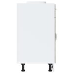 vidaXL Kuchynská spodná skrinka Kalmar, sivé sonoma, kompozitné drevo – Obrázok 6