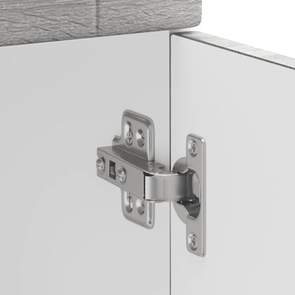 vidaXL Kuchynská spodná skrinka Kalmar, sivé sonoma, kompozitné drevo – Obrázok 9