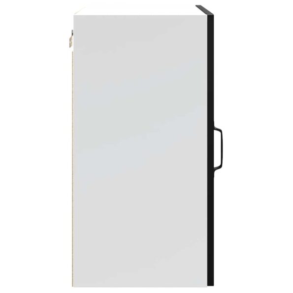 vidaXL Kuchynská nástenná skrinka Kalmar, čierna, kompozitné drevo – Obrázok 7