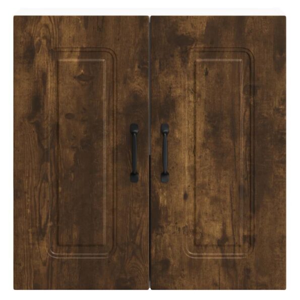 vidaXL Kuchynská nástenná skrinka Kalmar, dymový dub, kompozitné drevo – Obrázok 3