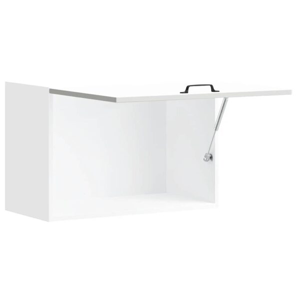 vidaXL Kuchynská nástenná skrinka Kalmar, biela, kompozitné drevo – Obrázok 8