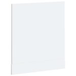 vidaXL Panel umývačky riadu Kalmar lesklá biela kompozitné drevo – Obrázok 6