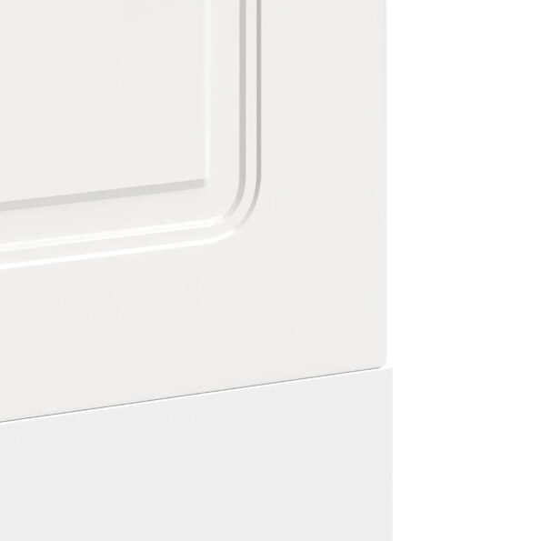 vidaXL Panel umývačky riadu Kalmar lesklá biela kompozitné drevo – Obrázok 7