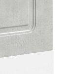 vidaXL Panel umývačky riadu Kalmar betónovo sivé 60x1,5x57 cm kompozitné drevo – Obrázok 7