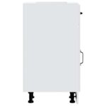 vidaXL Kuchynská spodná skrinka Lucca, lesklá biela, kompozitné drevo – Obrázok 6