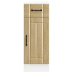 vidaXL Kuchynská spodná skrinka Lucca, dub sonoma, kompozitné drevo – Obrázok 4