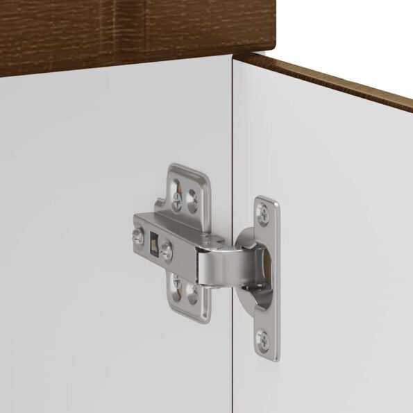 vidaXL Kuchynská spodná skrinka Lucca, hnedý dub, kompozitné drevo – Obrázok 10