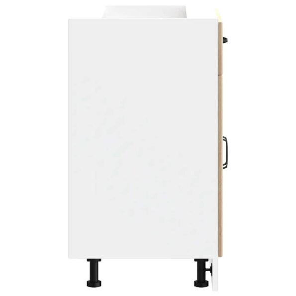 vidaXL Kuchynská spodná skrinka Lucca, dub sonoma, kompozitné drevo – Obrázok 5