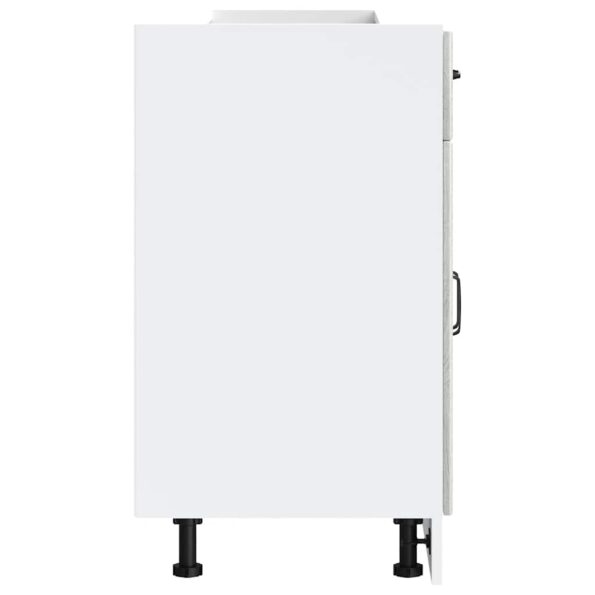 vidaXL Kuchynská spodná skrinka Lucca, sivé sonoma, kompozitné drevo – Obrázok 5