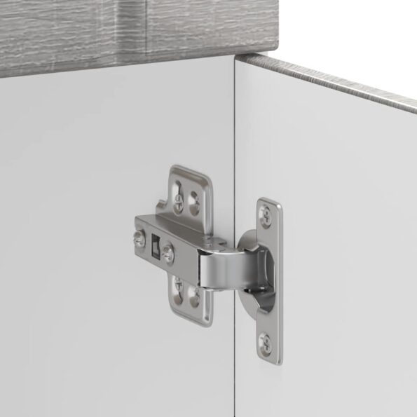 vidaXL Kuchynská spodná skrinka Lucca, sivé sonoma, kompozitné drevo – Obrázok 9