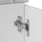 vidaXL Kuchynská spodná skrinka Lucca, betónovo sivé, kompozitné drevo – Obrázok 8