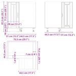 vidaXL Kuchynská rohová základná skrinka Lucca, kompozitné drevo – Obrázok 12