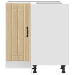 vidaXL Kuchynská rohová základná skrinka Lucca, kompozitné drevo – Obrázok 5