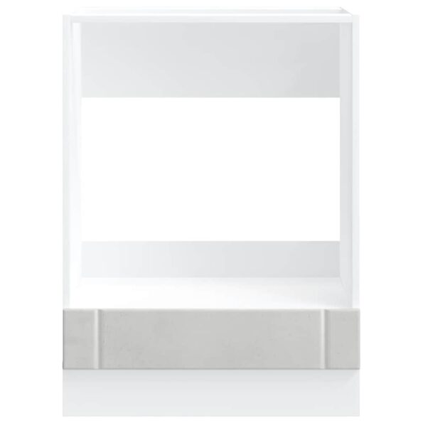 vidaXL Skrinka na rúru Lucca, betónovo sivé, kompozitné drevo – Obrázok 4