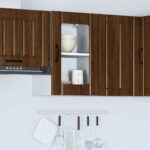 vidaXL Kuchynská nástenná skrinka so sklenenými dvierkami Lucca – Obrázok 4