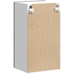 vidaXL Kuchynská nástenná skrinka Lucca, čierna, kompozitné drevo – Obrázok 7