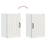 vidaXL Kuchynská nástenná skrinka Lucca, biela, kompozitné drevo – Obrázok 9