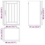 vidaXL Kuchynská nástenná skrinka Lucca, dub sonoma, kompozitné drevo – Obrázok 12