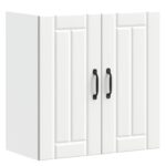 vidaXL Kuchynská nástenná skrinka Lucca, biela, kompozitné drevo – Obrázok 2