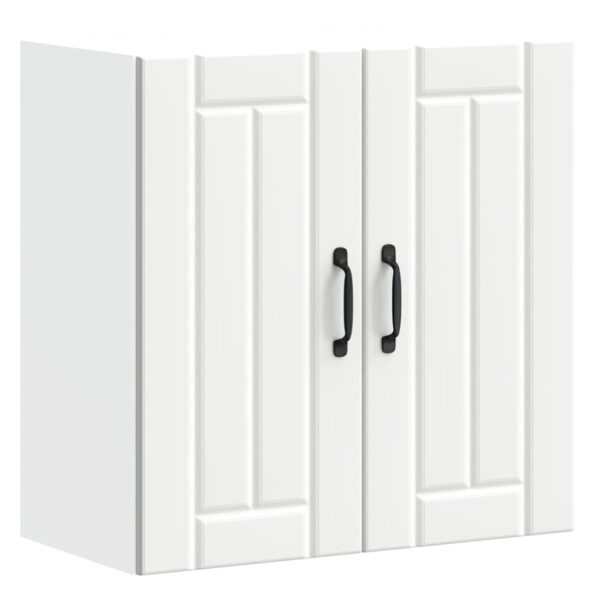 vidaXL Kuchynská nástenná skrinka Lucca, biela, kompozitné drevo – Obrázok 2