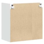 vidaXL Kuchynská nástenná skrinka Lucca, biela, kompozitné drevo – Obrázok 8